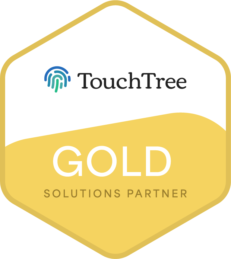 TouchTree Gold Solutions Partner badge
