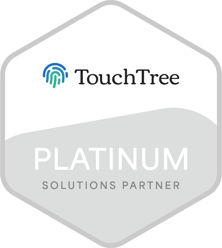TouchTree Platinum Solutions Partner badge